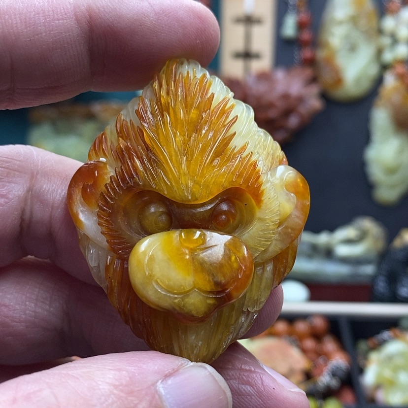 【闪购商品】蛇纹石玉吊坠未镶嵌