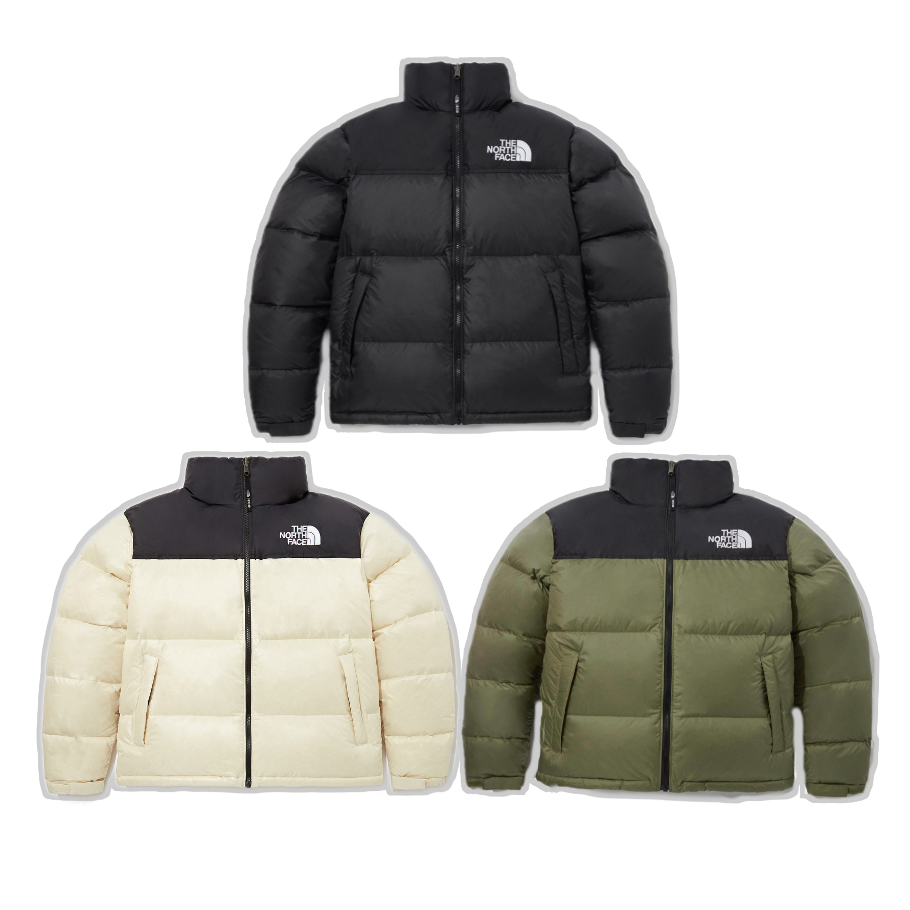 【双旦】TNF经典款保暖男女情侣同款短款运动秋冬鹅绒羽绒服