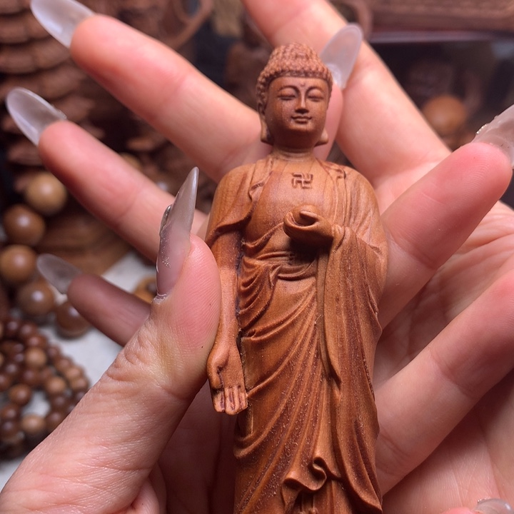 檀香木把件老山檀木