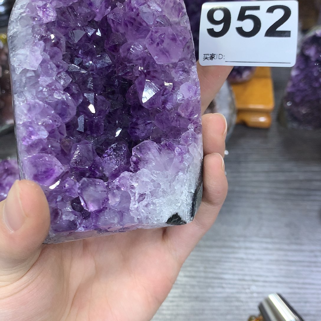 紫晶珠宝半成品未镶嵌952