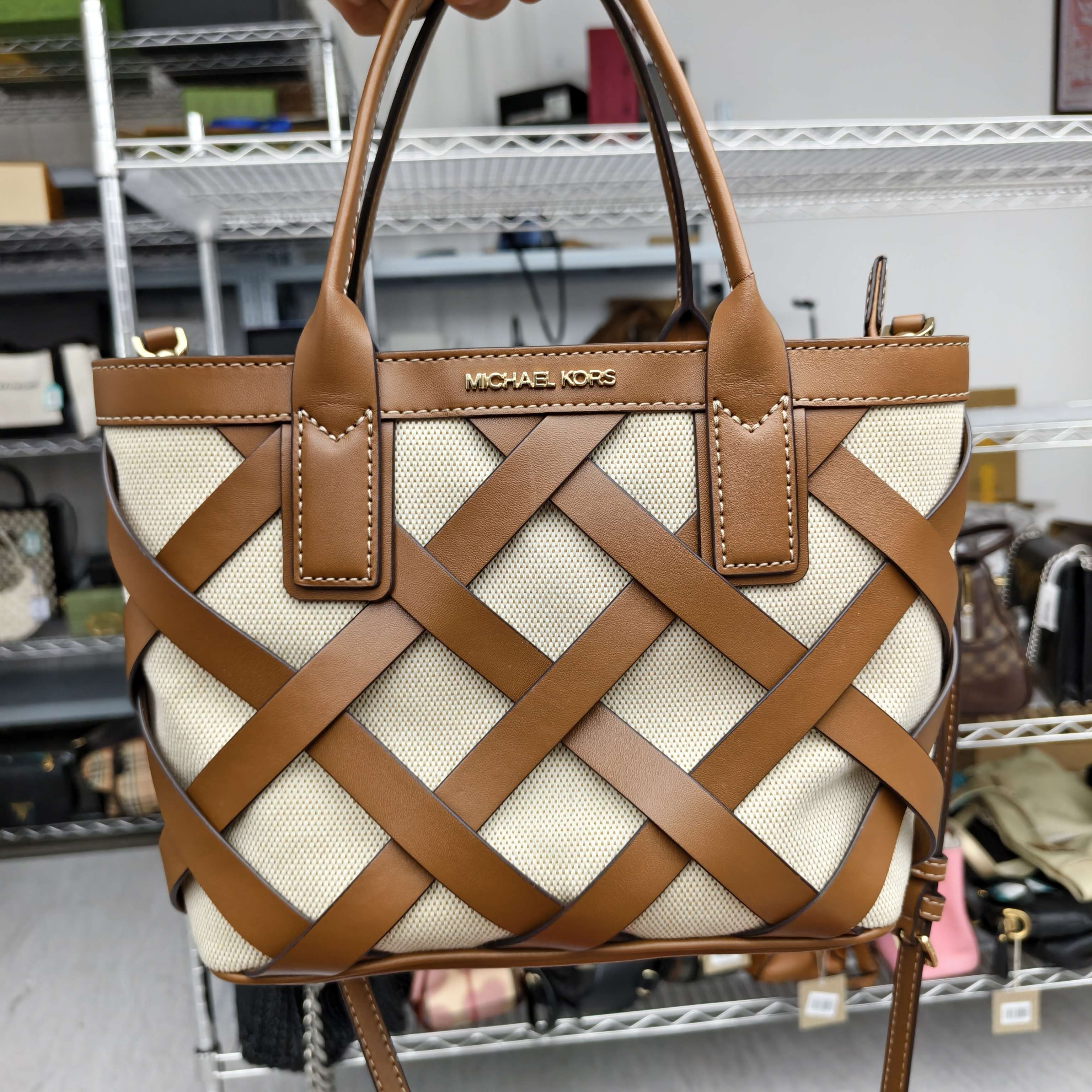 95新 MICHAELKORS/迈克高仕 /KIKI/单肩包/14645001