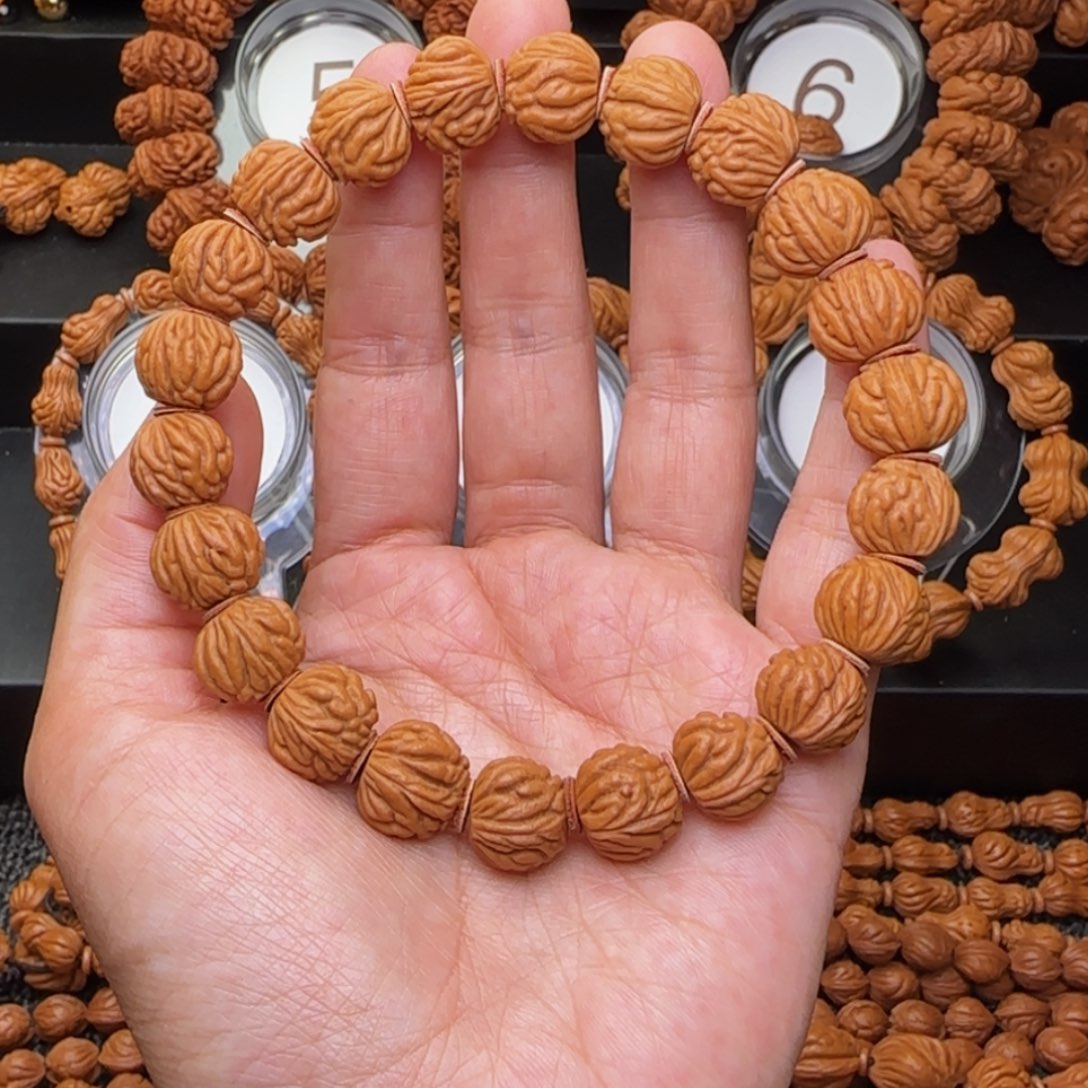 桃核吊坠秦岭金豆