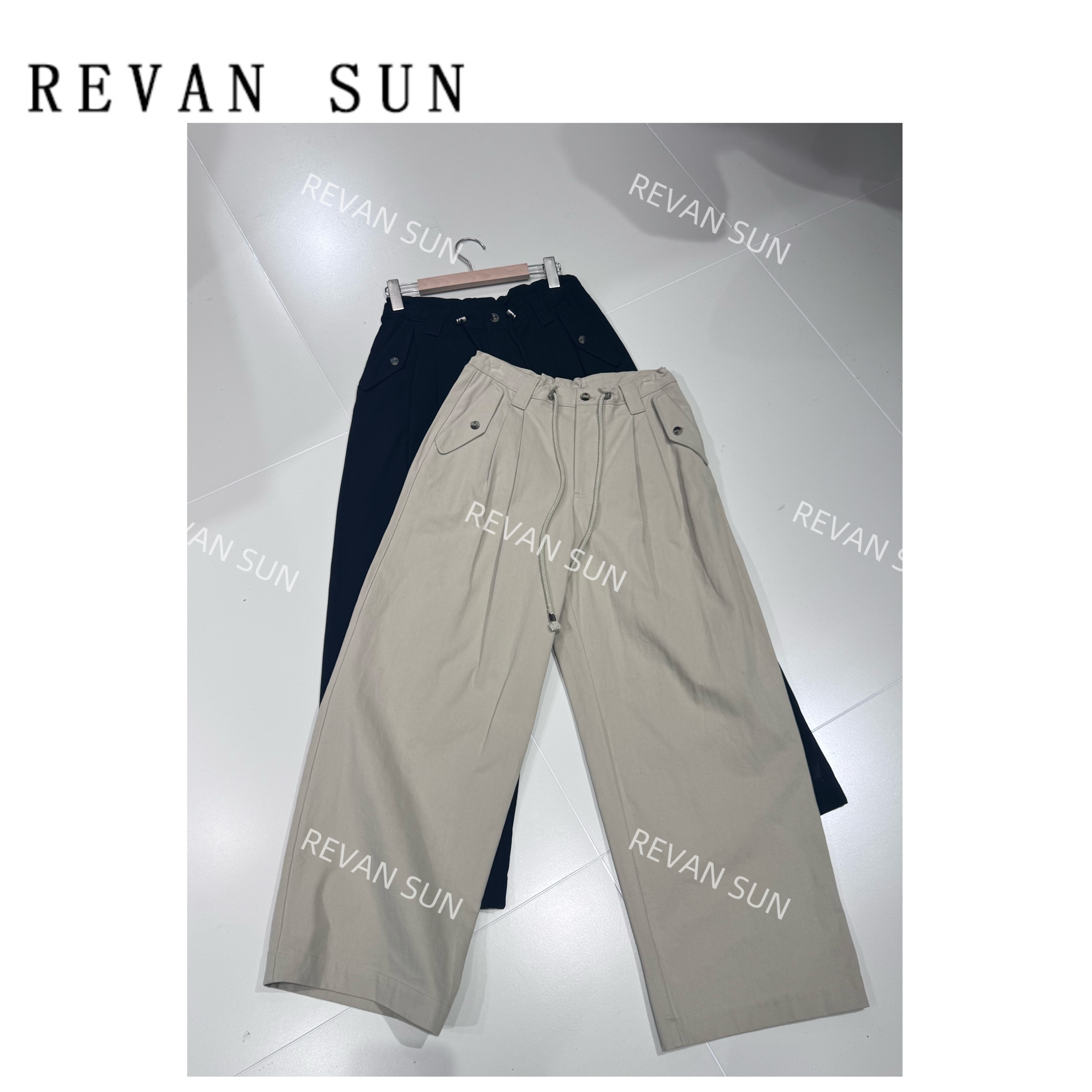 REVAN SUN -大骨架穿搭 休闲裤15682