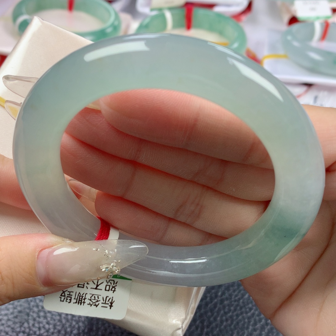 未镶嵌手镯翡翠缅甸天然翡翠A货56