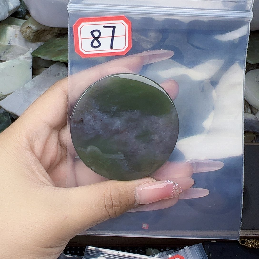 和田玉珠宝半成品未镶嵌