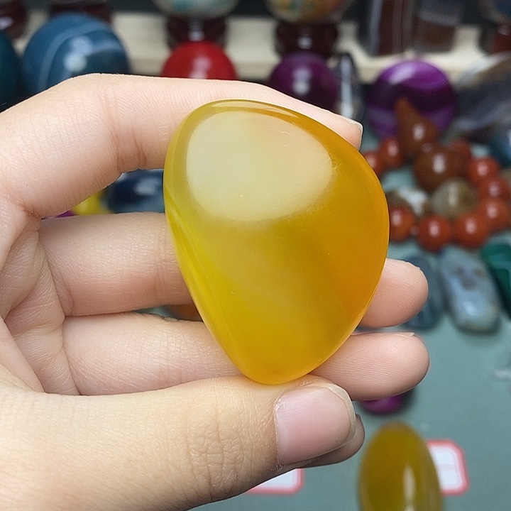 玛瑙/玉髓未镶嵌吊坠(不含链)