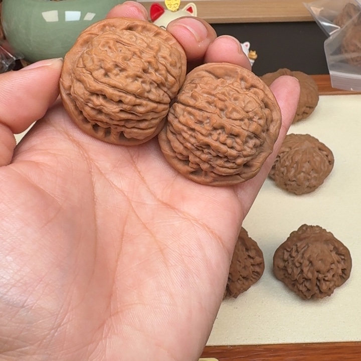 把件文玩核桃全品莲花39