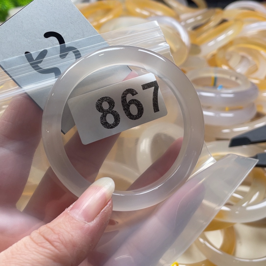 玛瑙/玉髓未镶嵌手镯