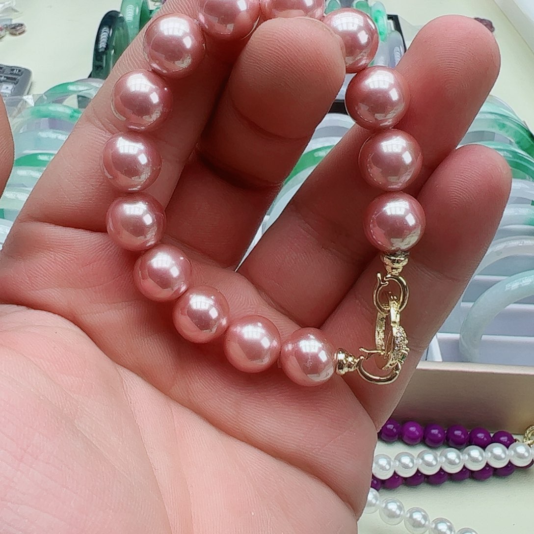 海水珍珠吊坠(赠链)银S925镶嵌