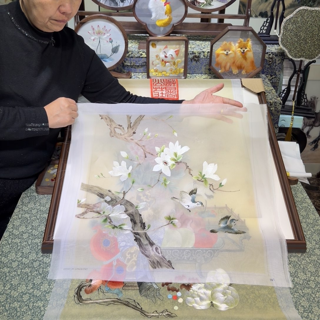 刺绣手工苏绣工艺