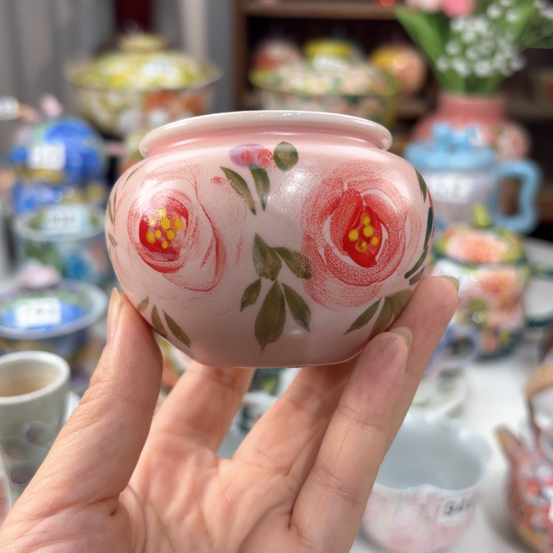 景德镇手绘高温釉下彩陶瓷茶具