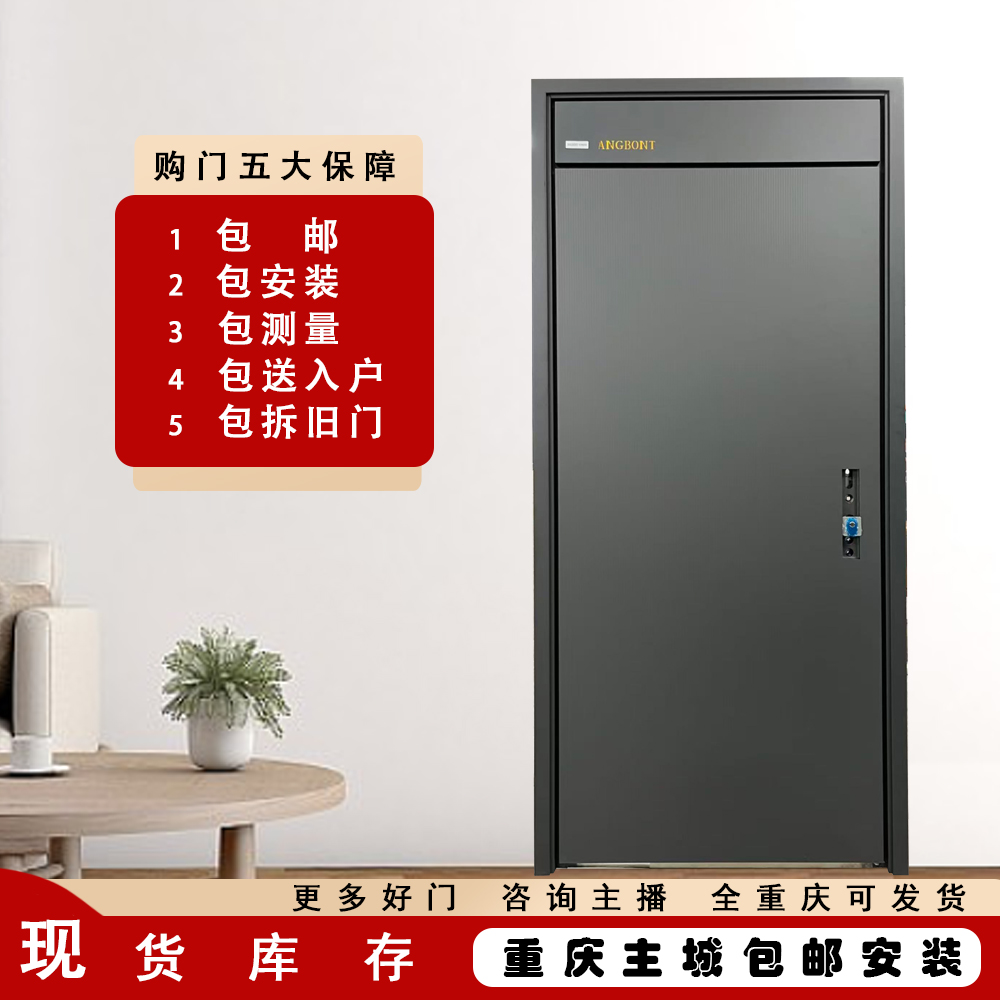 昂博安特简约安瑞入户防盗门（加高门楣）