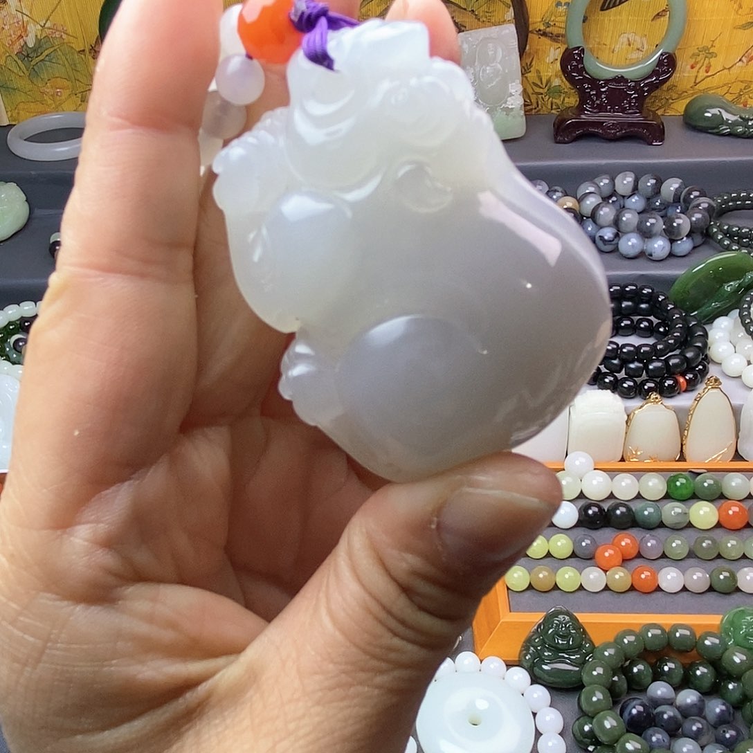 和田玉把件未镶嵌