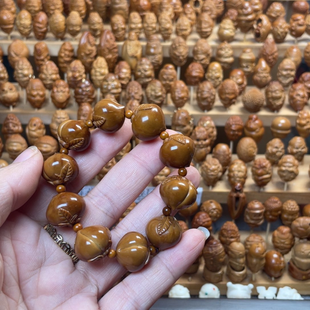 橄榄核手串/手链桃子手串