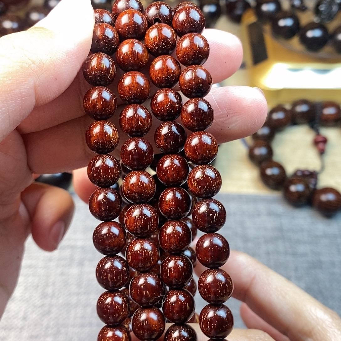 檀香紫檀（小叶紫檀）0.8 108泥料多星