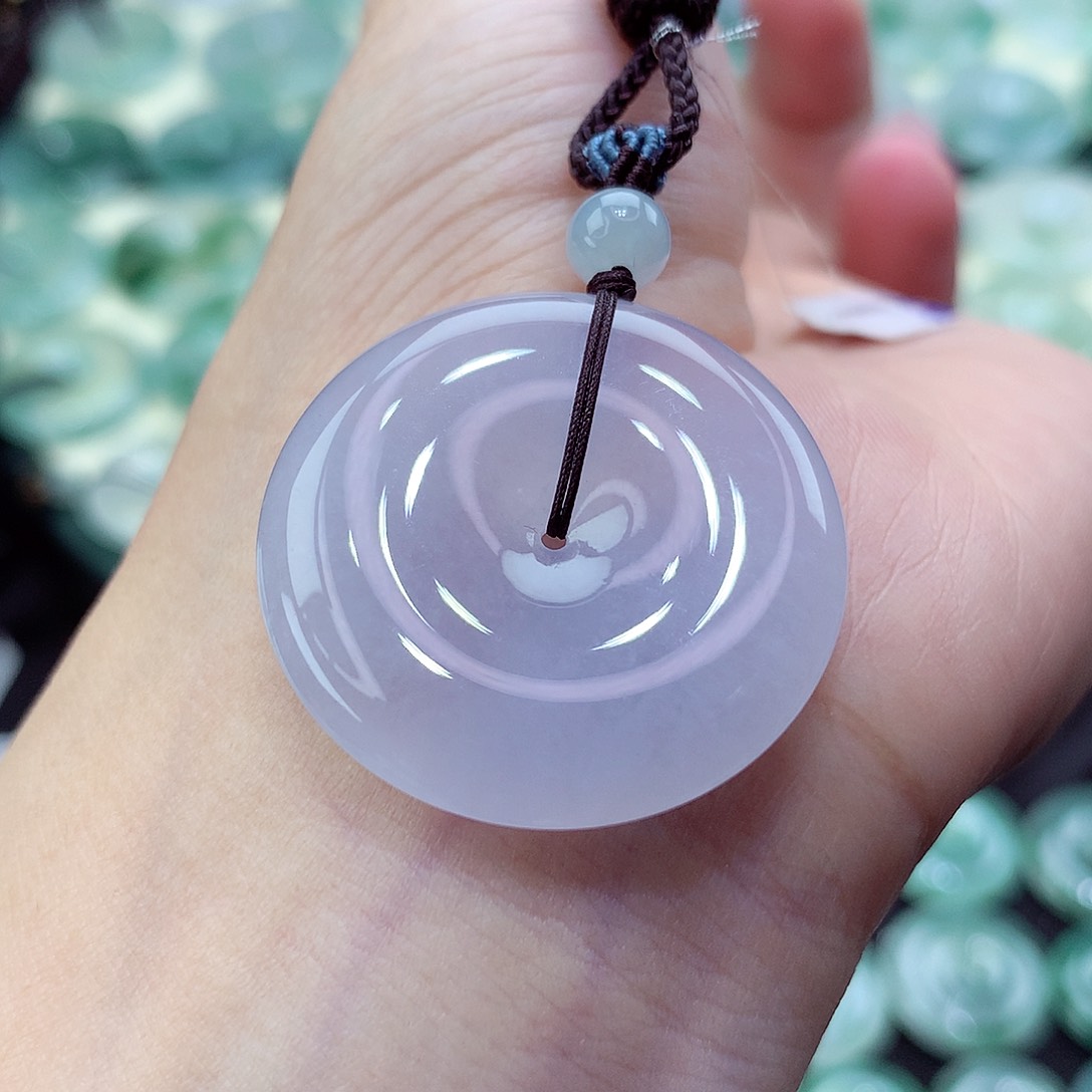 翡翠颈饰未镶嵌吊坠13。尺寸30-5.7