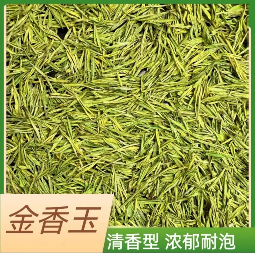 2025新茶【金香玉】高白化兰花香花果香绿茶 袋装