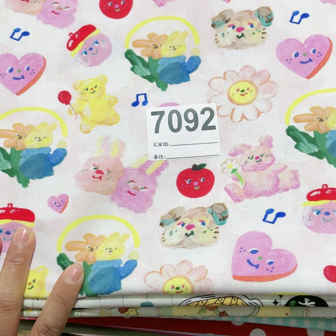 一米价纯棉平布1.1米宽果子布艺小块