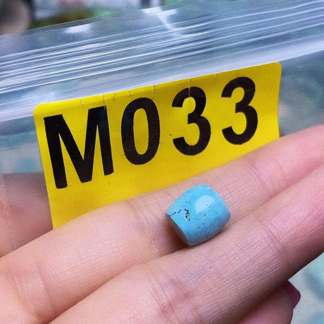 未镶嵌绿松石珠宝半成品