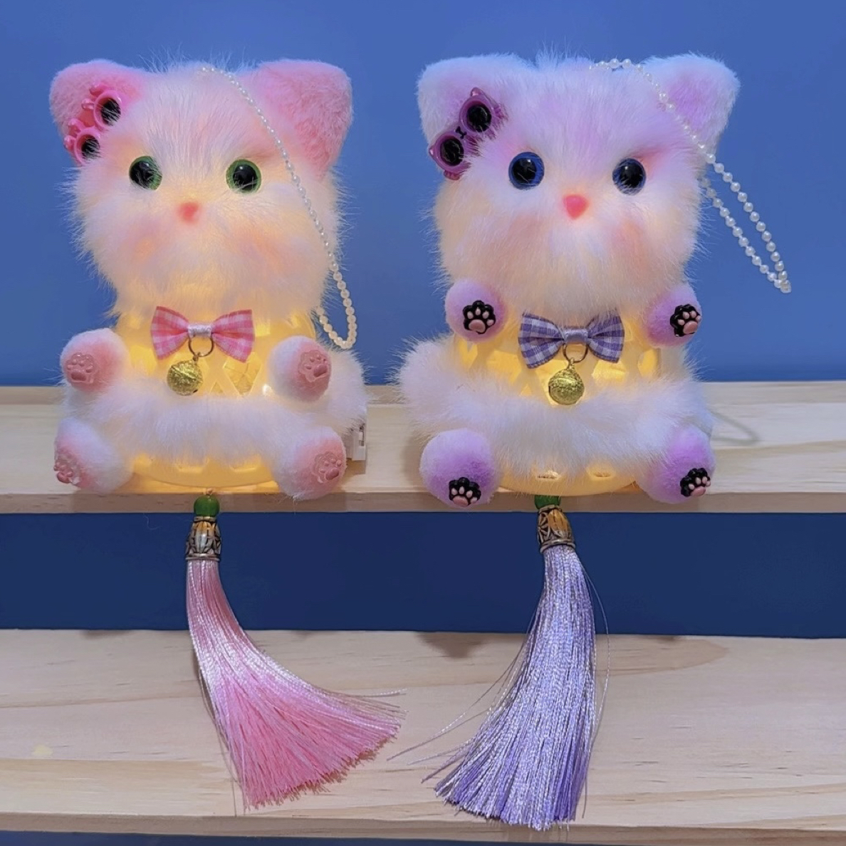 【星星手作】猫咪灯笼材料包 送礼送朋友情人节中秋节元宵节花灯