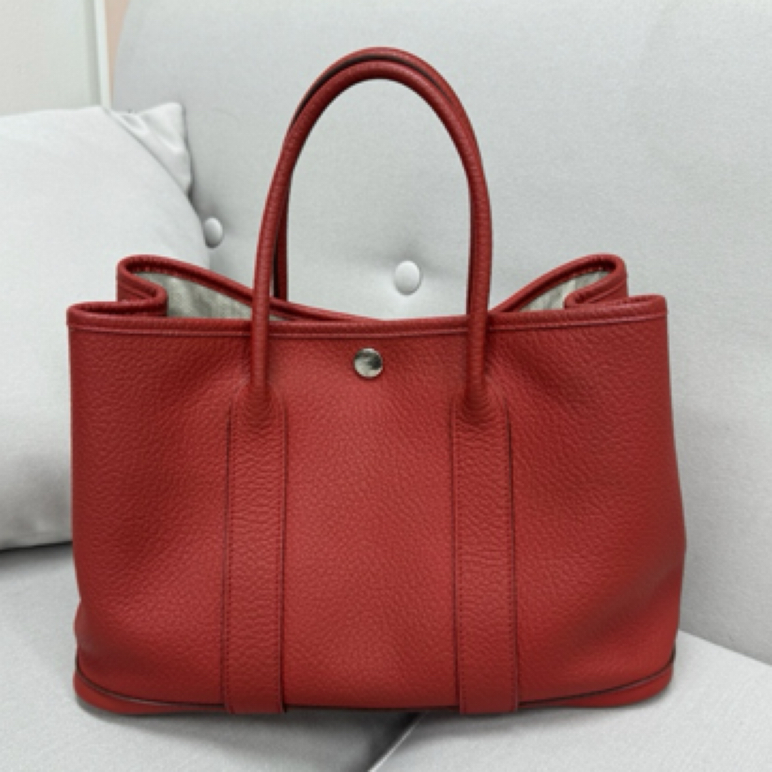 95新 Hermes/爱马仕 花园 36 手提包
