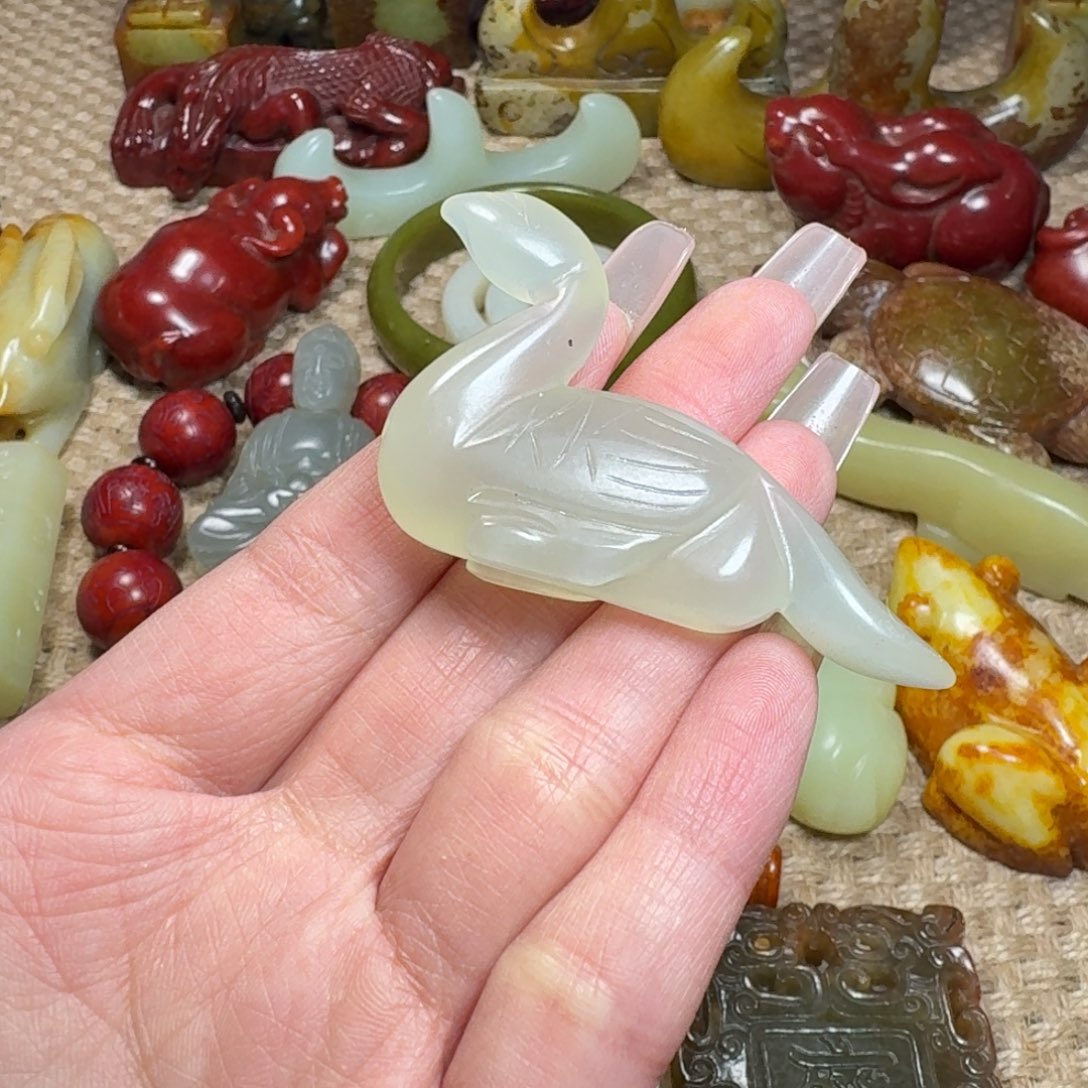 吊坠白玉菩提挂件