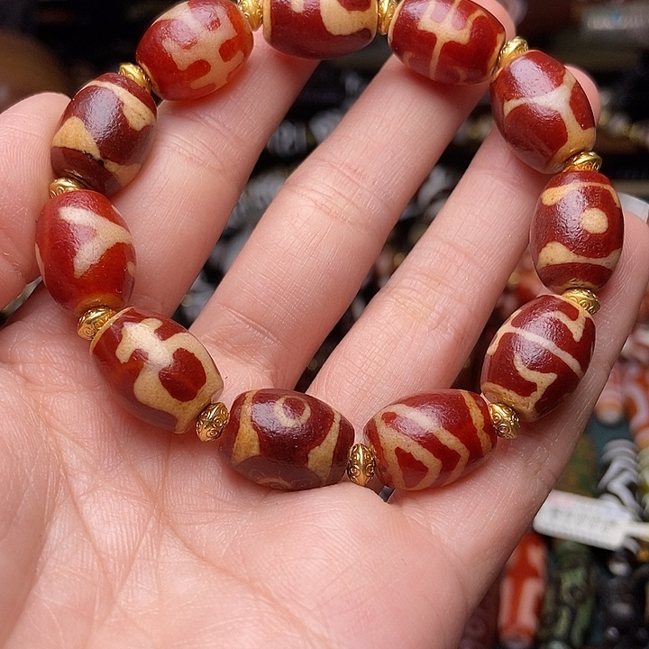 玛瑙/玉髓未镶嵌手链