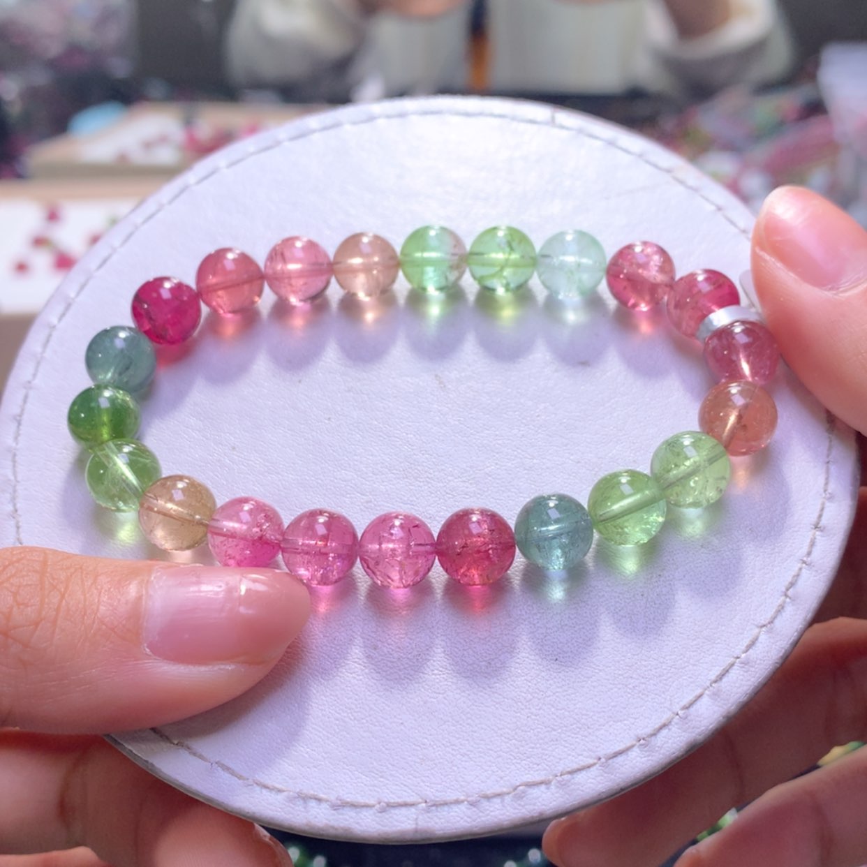 【闪购商品】未镶嵌手串碧玺8.4mm左右