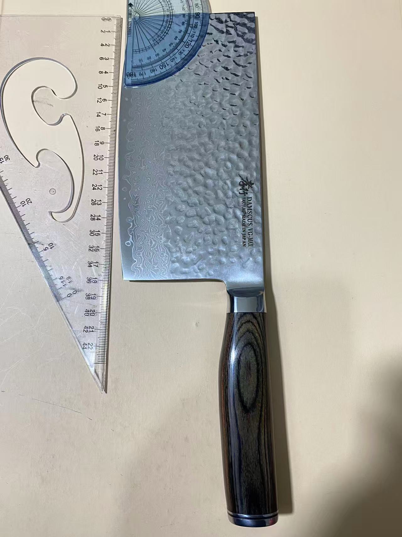 家用商用大马士革切片刀，WG-MAX,钢芯