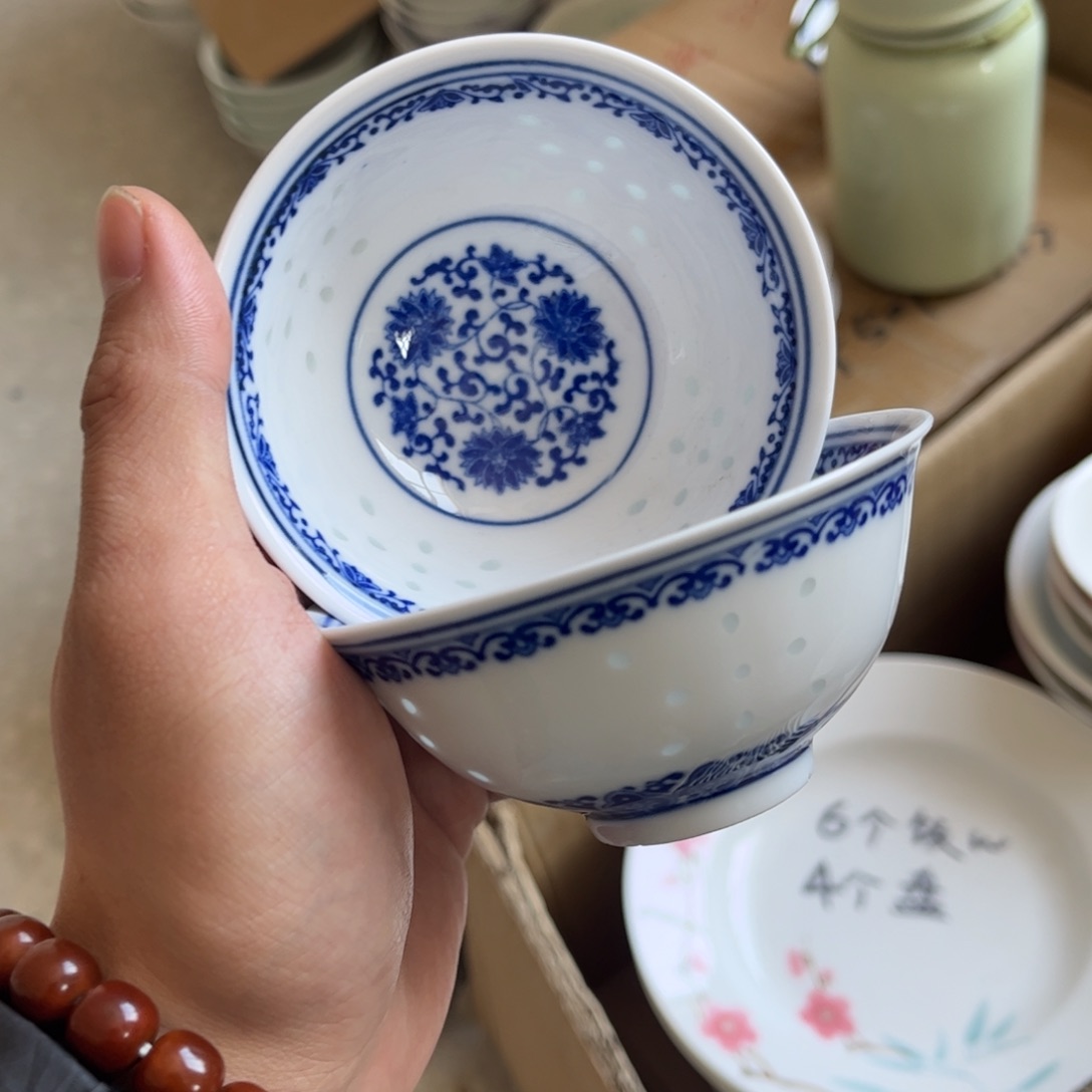 景德镇高温细白瓷餐具