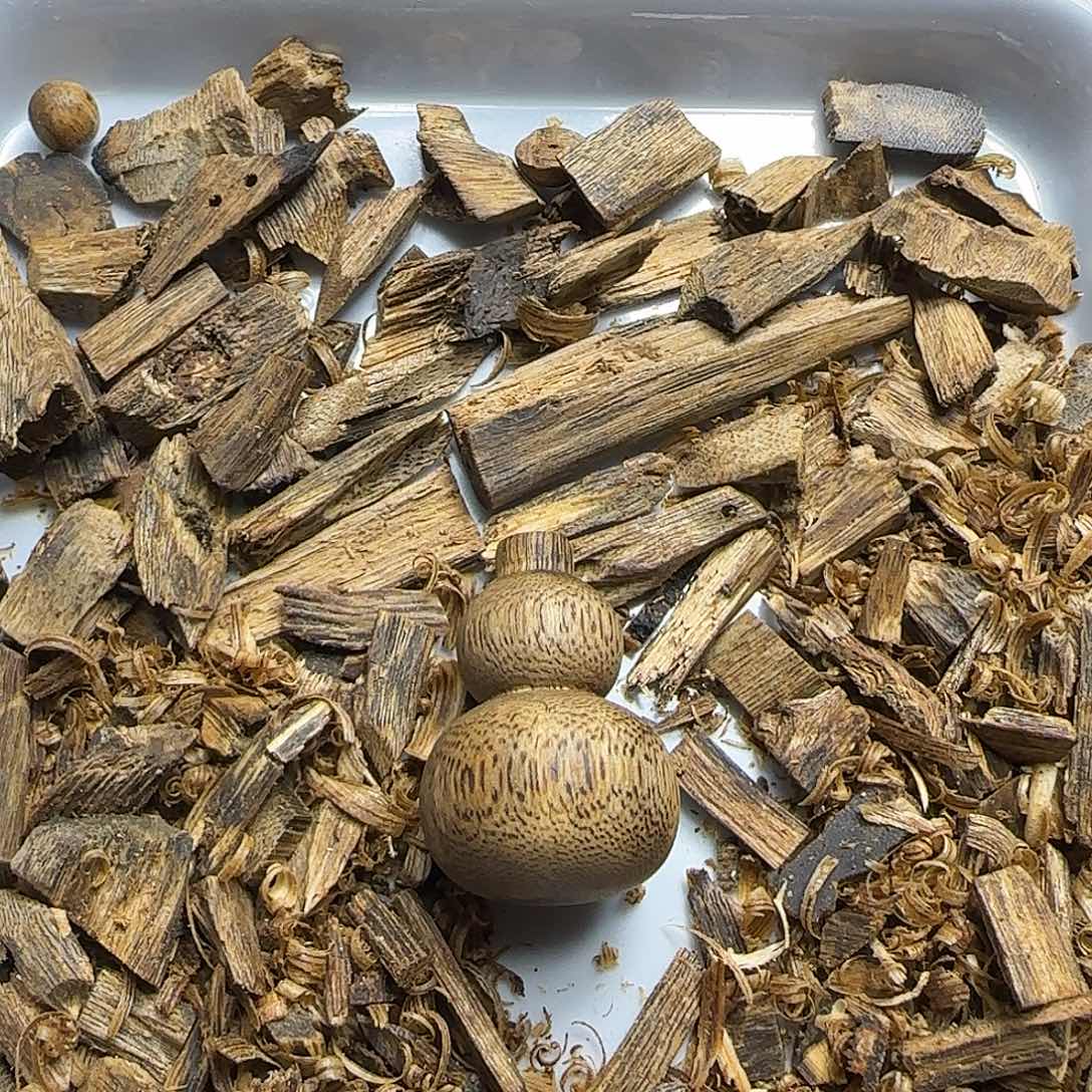 沉香碎屑沉香小葫芦3.9克