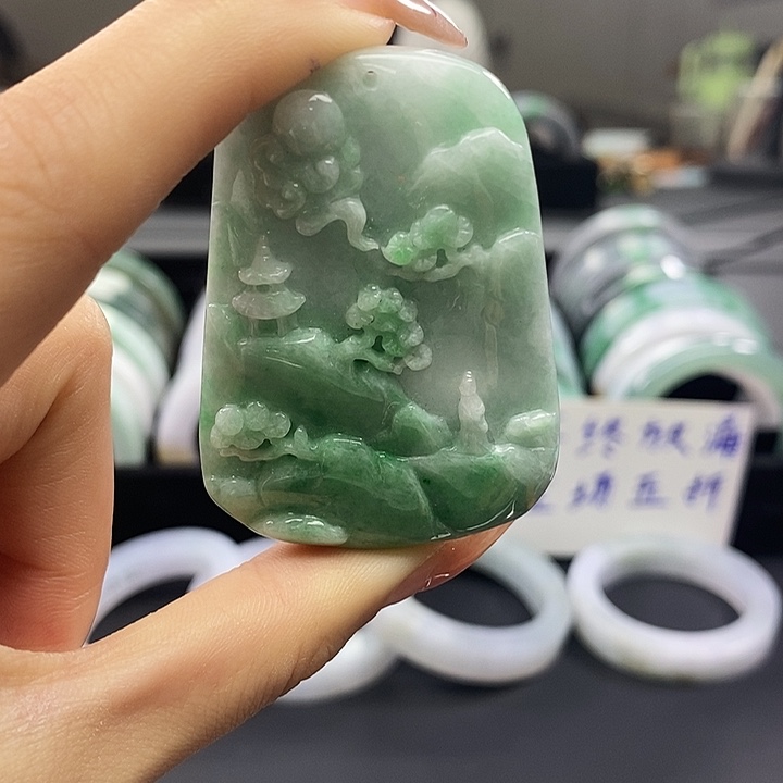 翡翠未镶嵌手镯88888888888