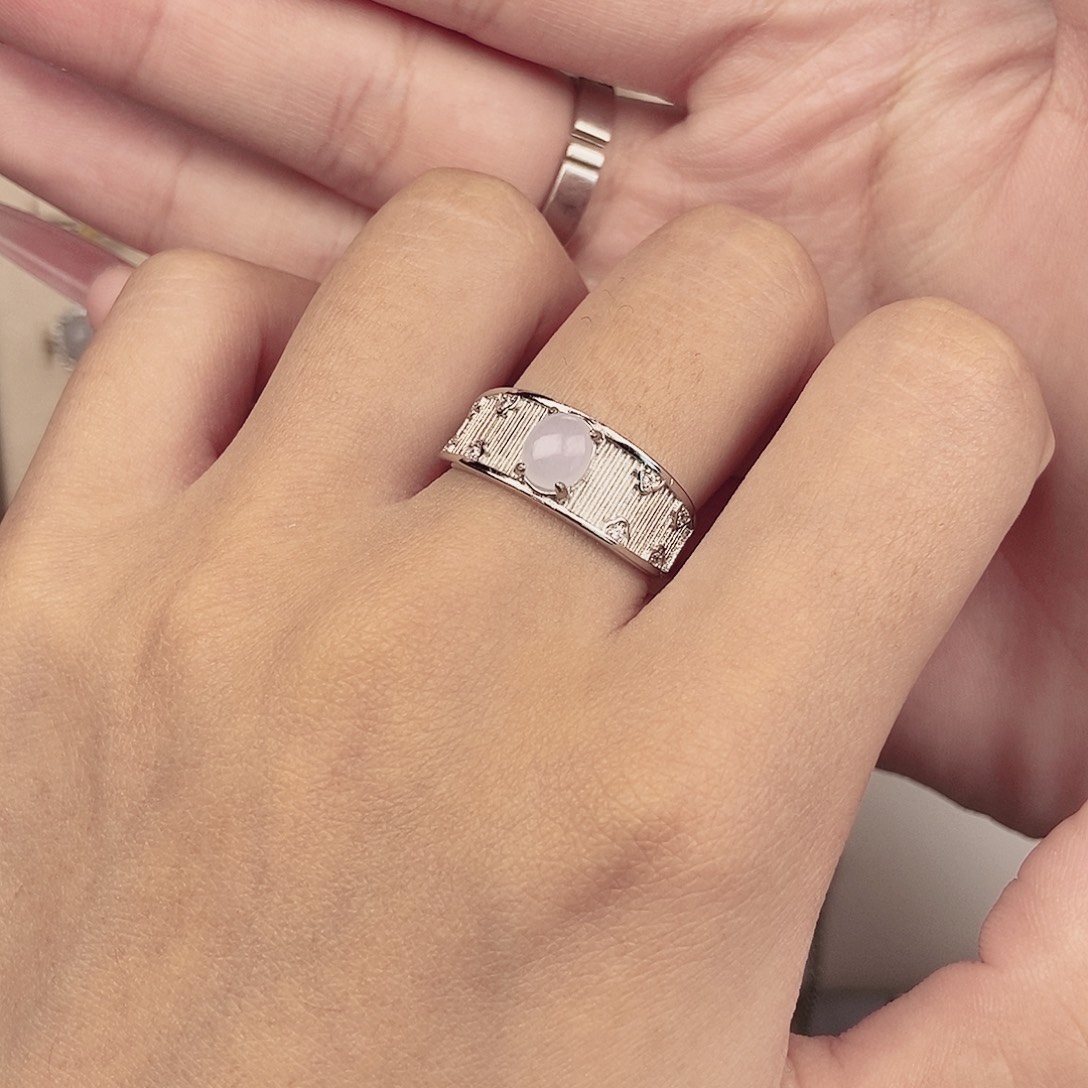 翡翠未镶嵌戒指13