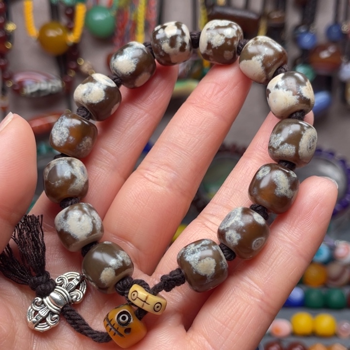 玛瑙/玉髓手链未镶嵌