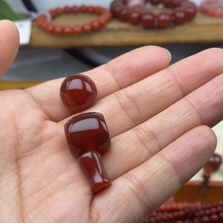 懵***懂玛瑙/玉髓未镶嵌珠宝半成品