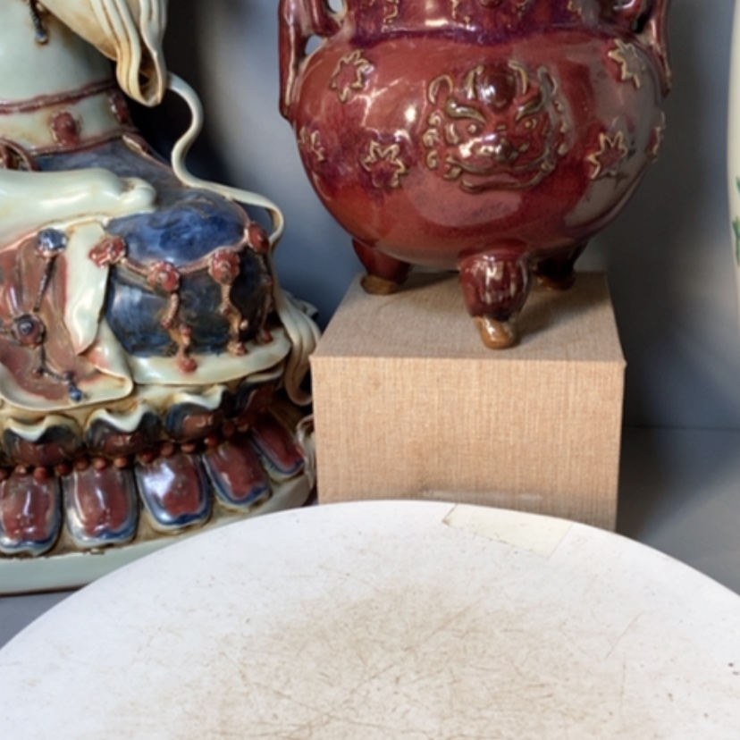 【闪购商品】官窑瓷器草**舍官窑瓷器一个