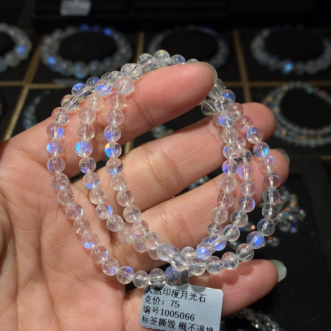 月光石手链5.2 未镶嵌