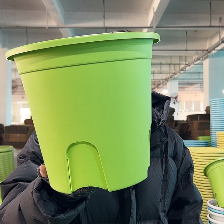 正品圆控口30高27果绿无托4只