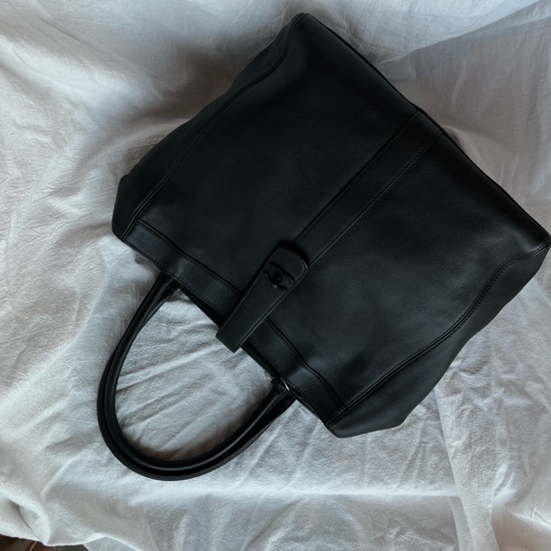 95新 Chanel/香奈儿 allblack 托特包/JZ专属