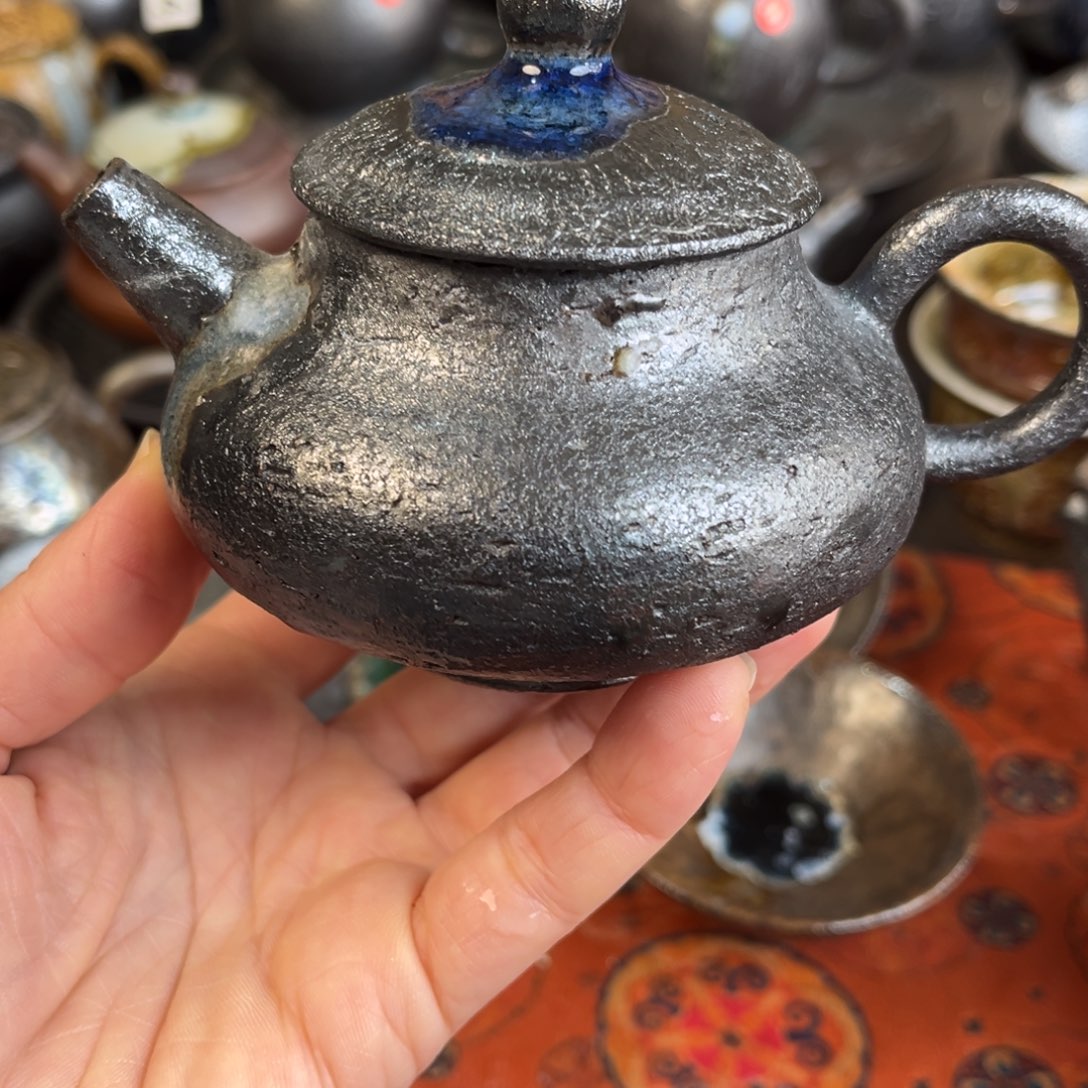 大***河柴烧茶器主人杯杯柴烧