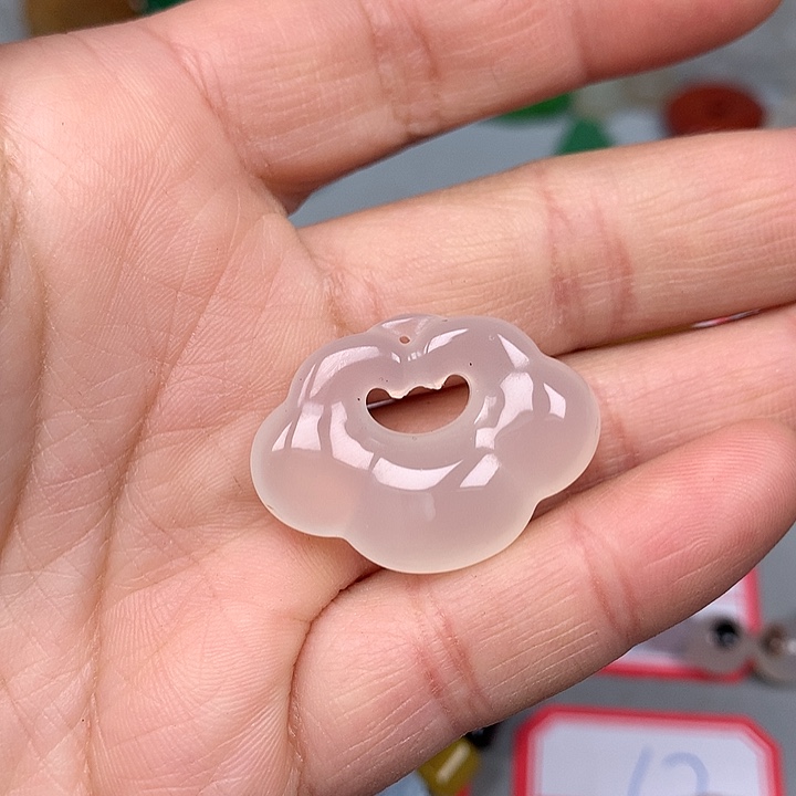 田***辣玛瑙/玉髓未镶嵌颈饰