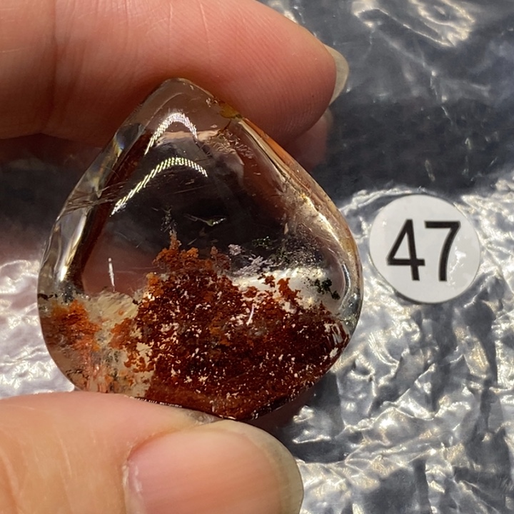 荳***葆水晶颈饰未镶嵌水晶