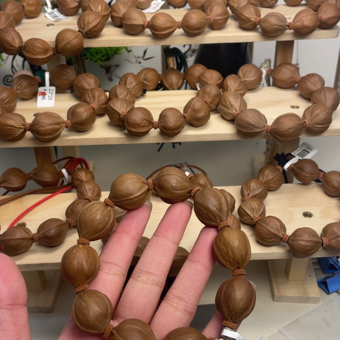 年***5手串/手链橄榄核20*25梅林铁核