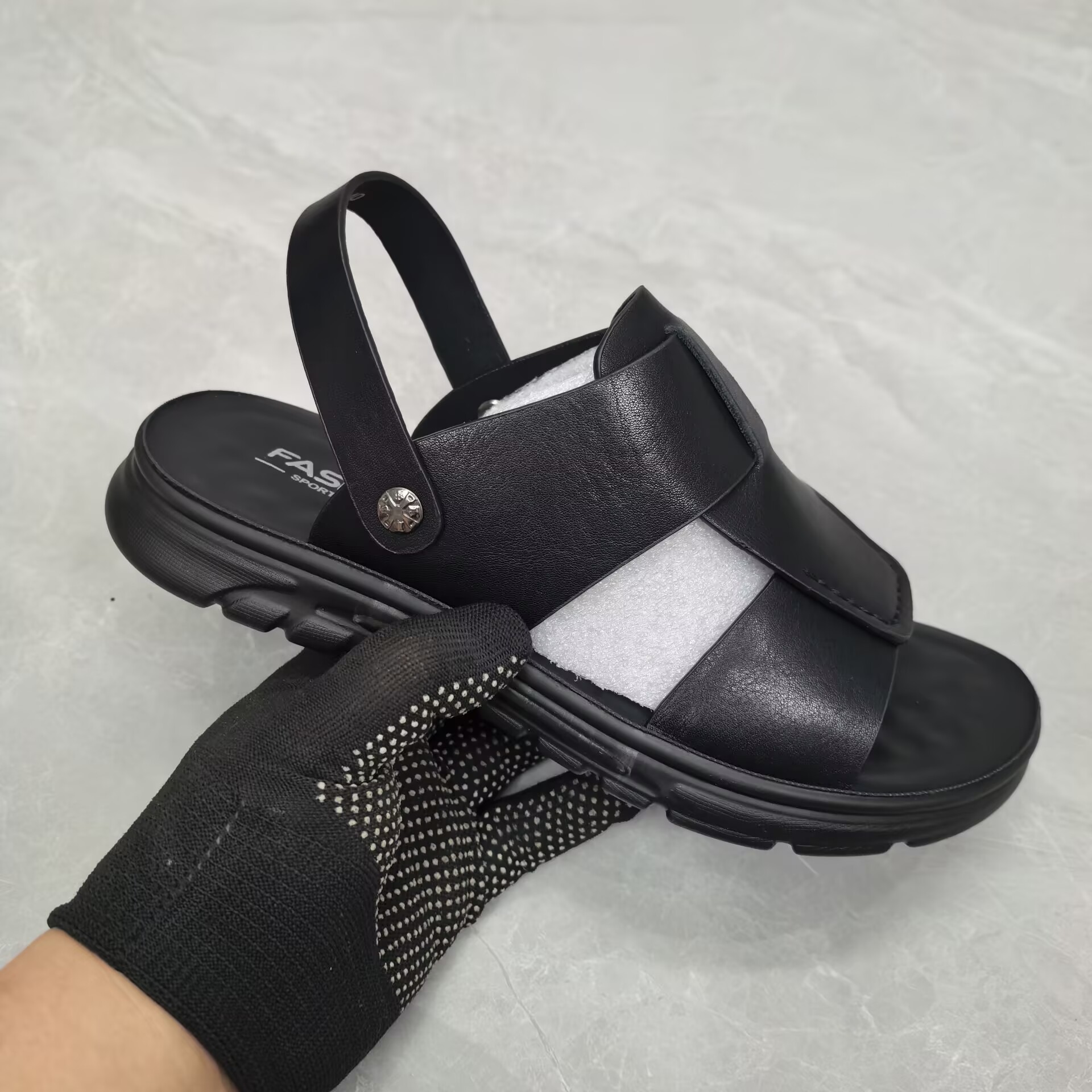 男鞋 n010男凉鞋沙滩鞋（牛皮）