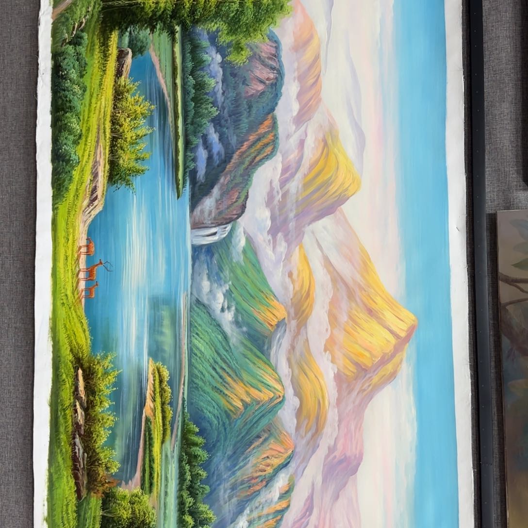 油画优惠活动开始了。优惠