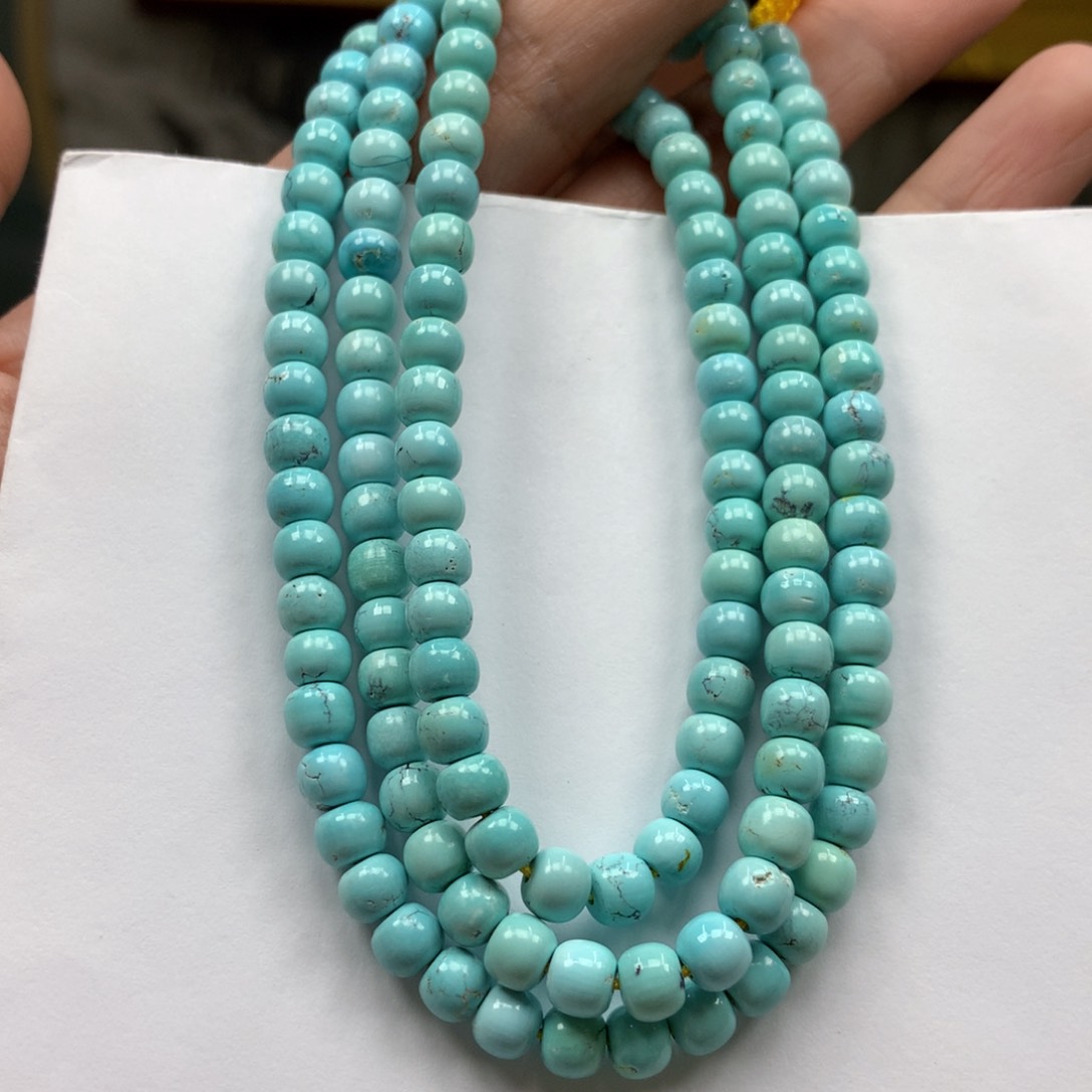 绿松石长链未镶嵌