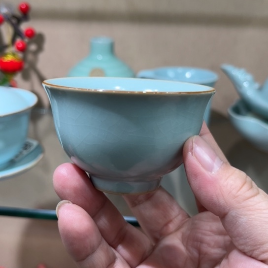 陶瓷茶具汝瓷茶具