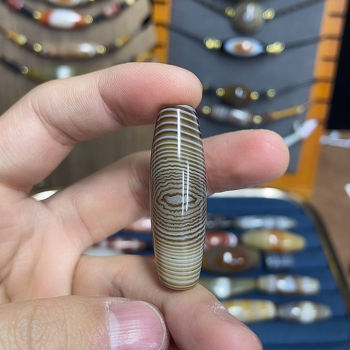 天***6玛瑙/玉髓合金颈饰