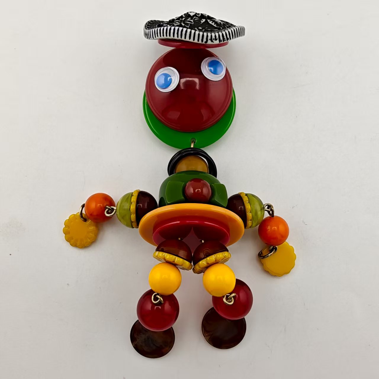 铜合金胸针  VTGViVi饰品/中古饰品/时尚复古百搭/E360/中古胸针