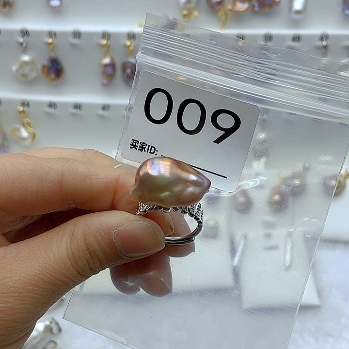 淡水珍珠颈饰银S925镶嵌